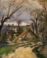 Casas rurales de Auvers Paul Cezanne